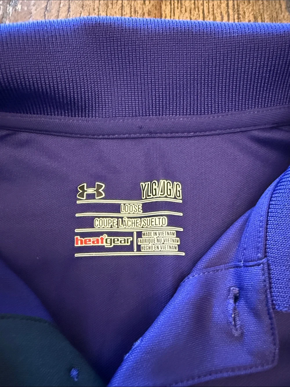 Under Armour Men’s Royal Purple Polo Shirt